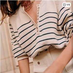 Sezane leontine jumper